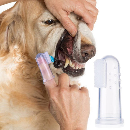 Cepillo de dientes súper suave para el cuidado de los dientes de mascotas