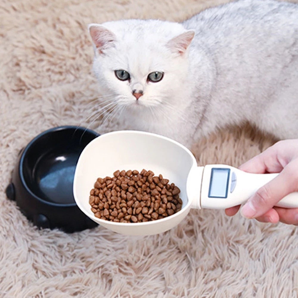 Balanza electrónica para alimentos para mascotas 